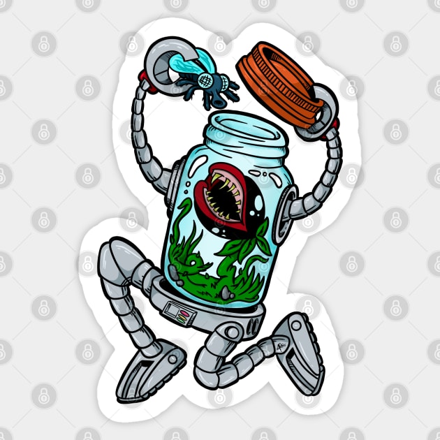 Bug Jar Sticker by PrettyGoodPosters